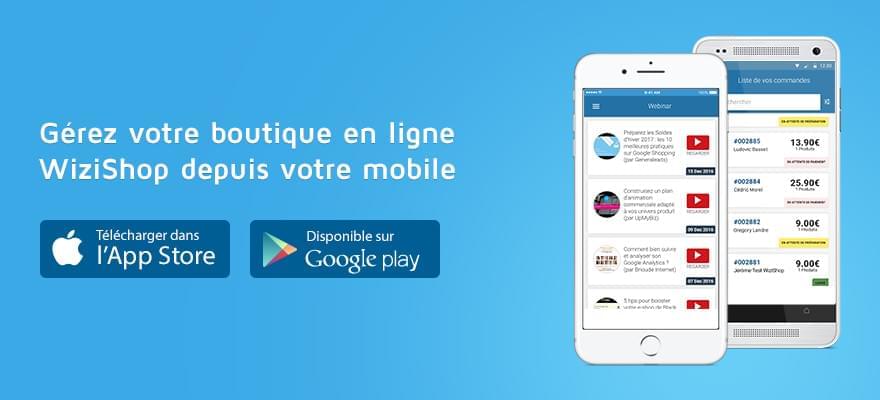 Découvrez l’application mobile WiziShop