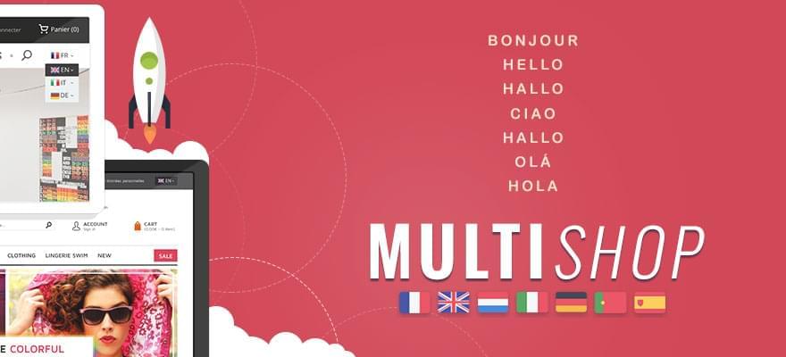 WiziShop devient multiboutique et multilingue !