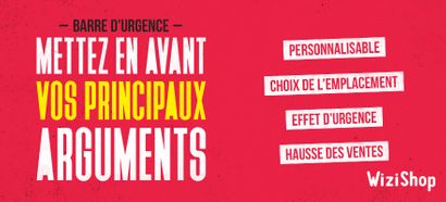 Activez une barre d'urgence sur votre site Ecommerce