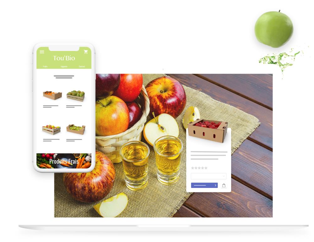 vente produits bio boutique