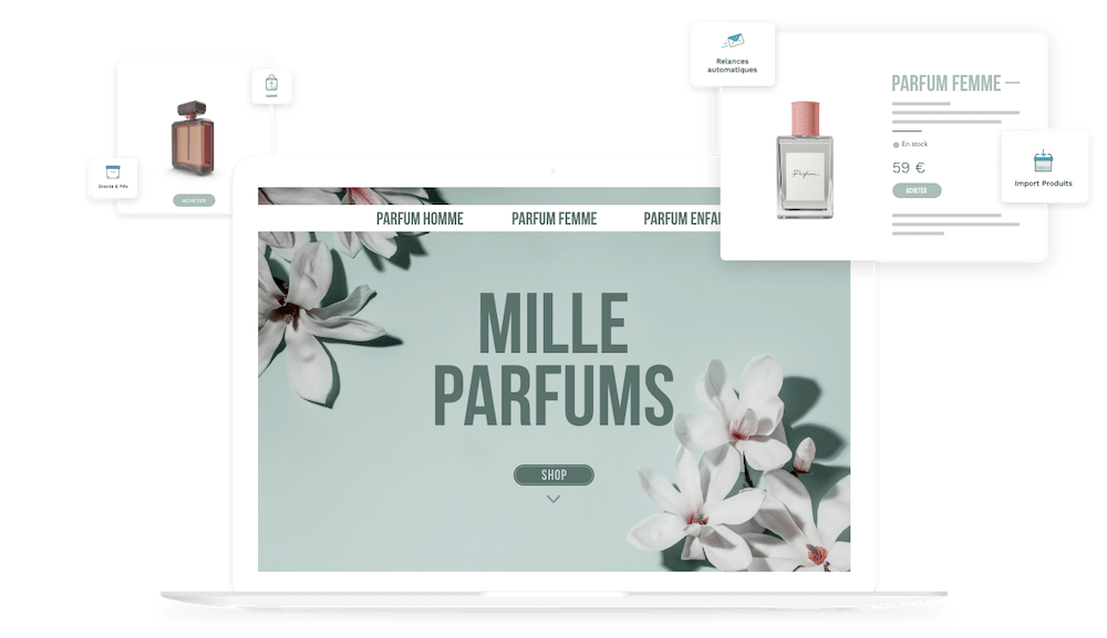 vendre produits parfum