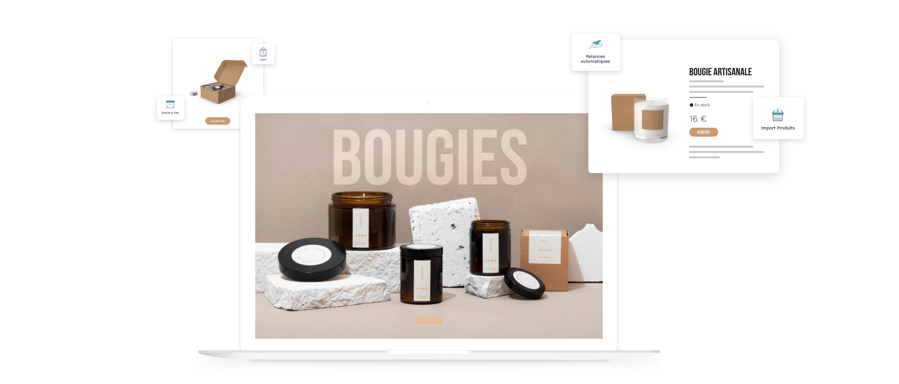 site internet bougie