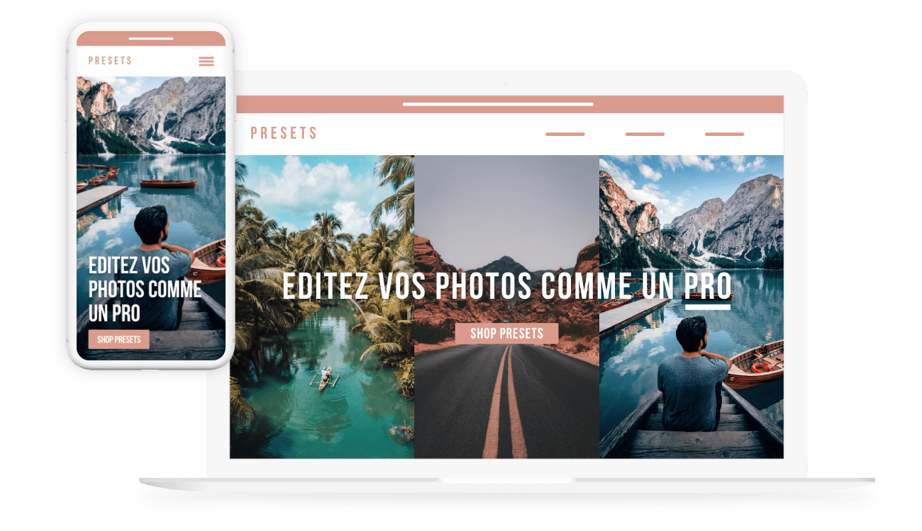 site produits digitaux