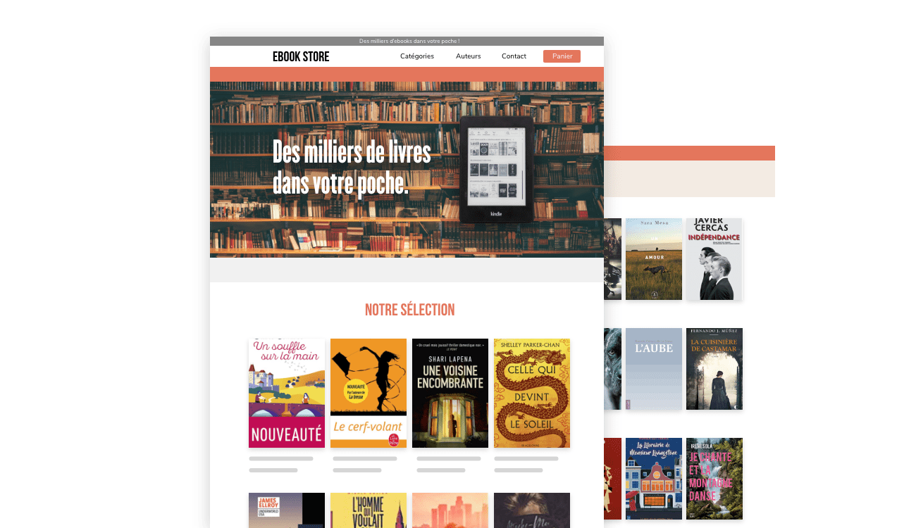 site vente ebook