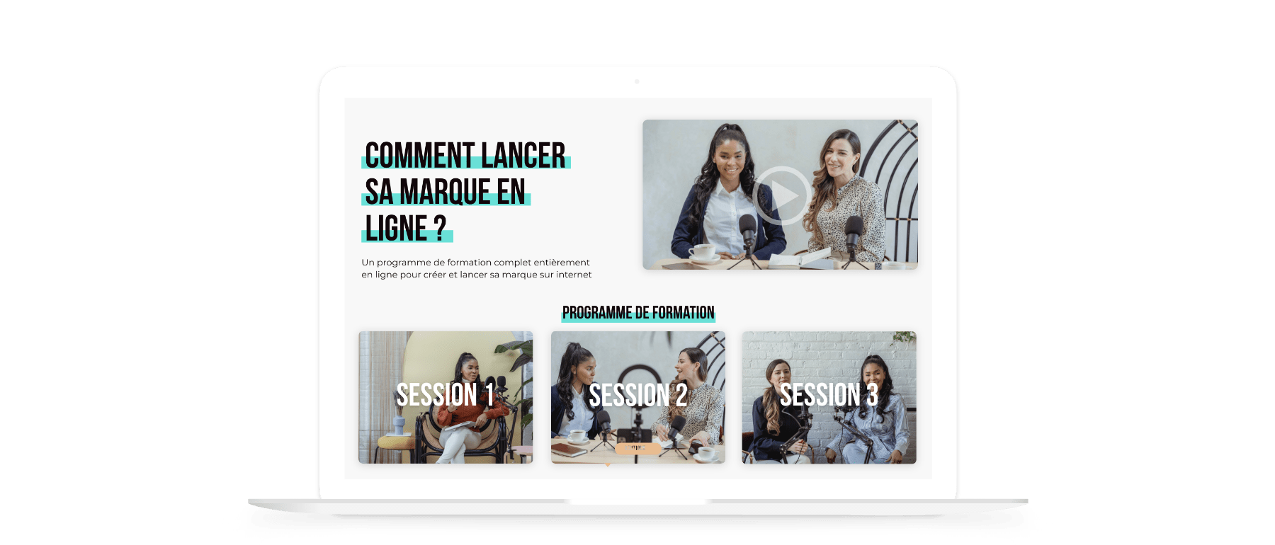 site internet vente formation en ligne