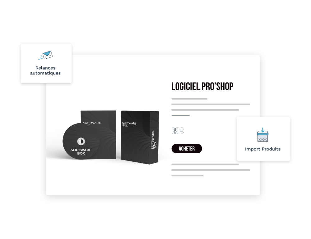 site internet vente logiciel