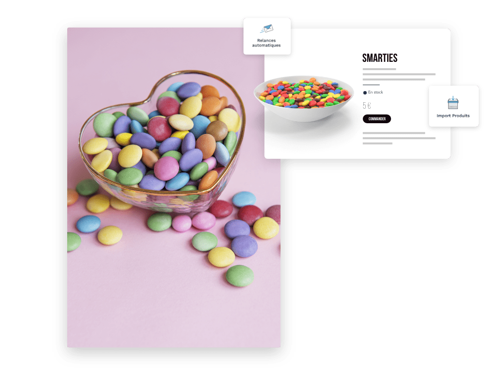 vendre bonbons internet