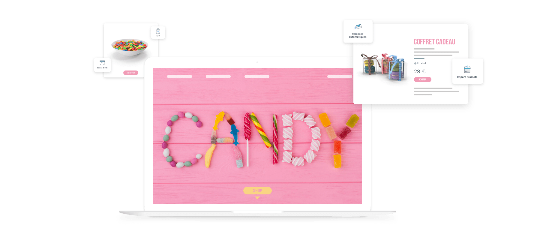 site internet vente bonbons