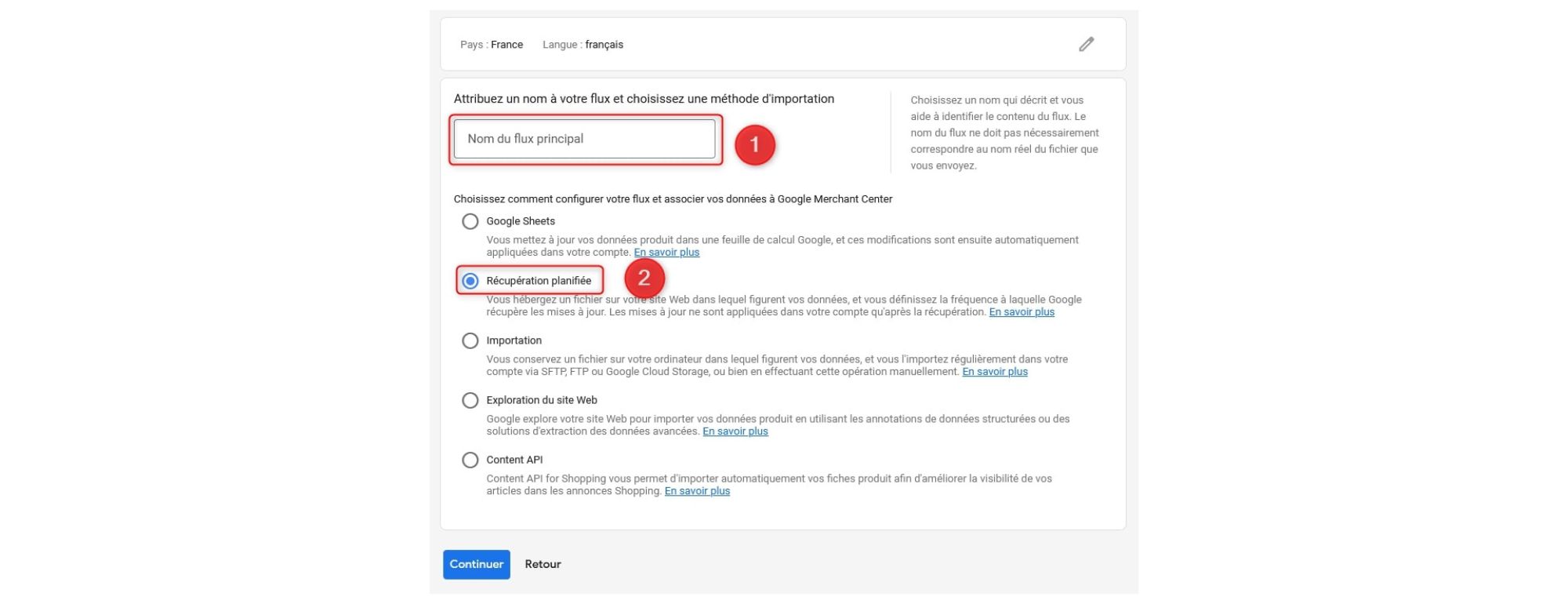 nom google shopping flux
