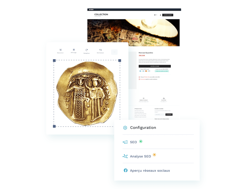 vente objet collection