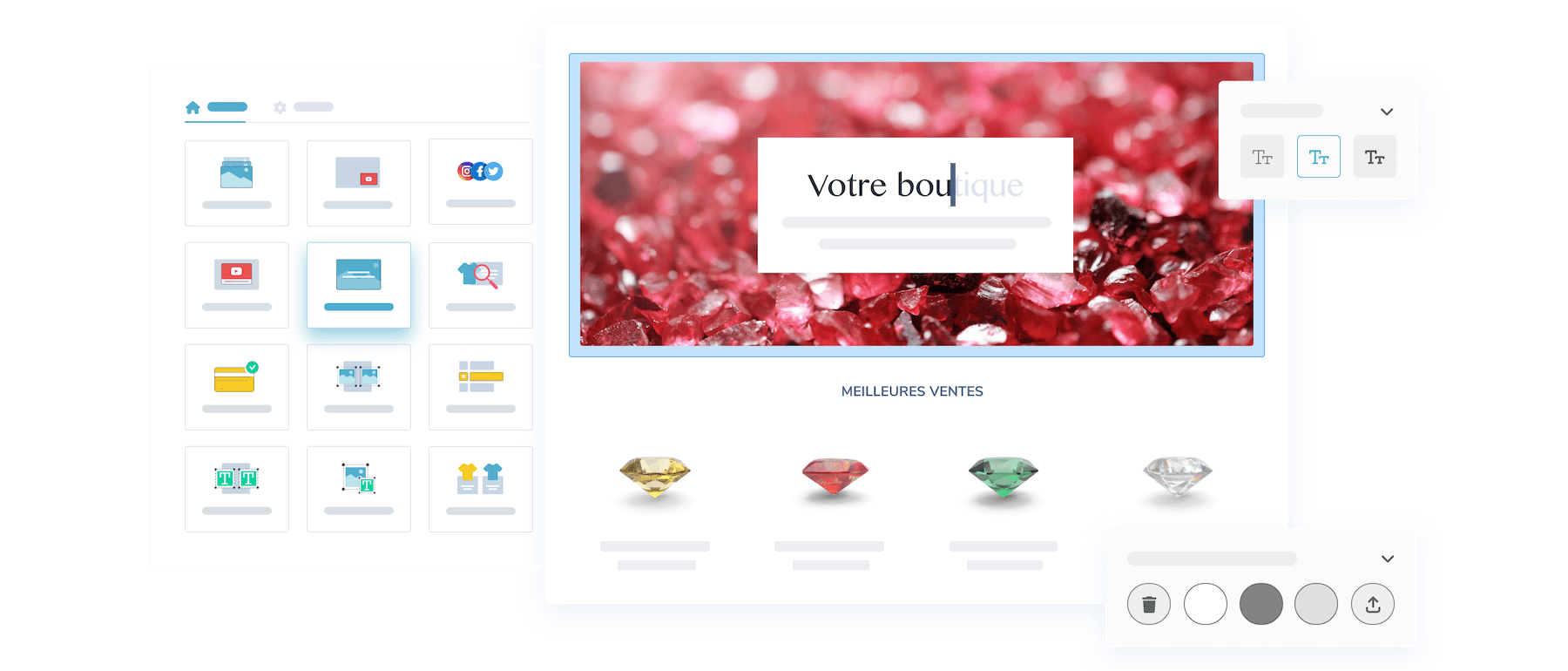 boutique pierre precieuse internet