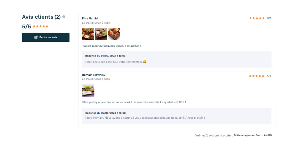 avis boutique