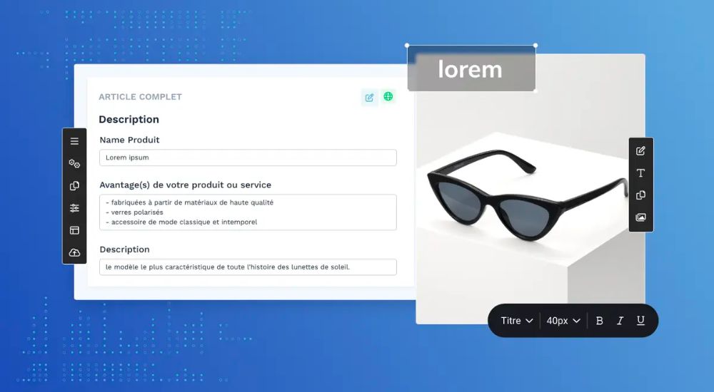 reecriture texte existant ia