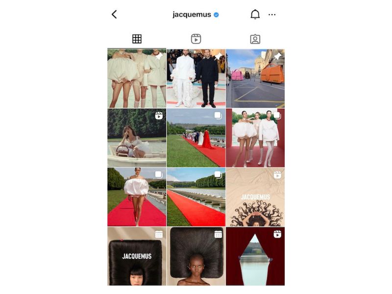 jacquemus instagram