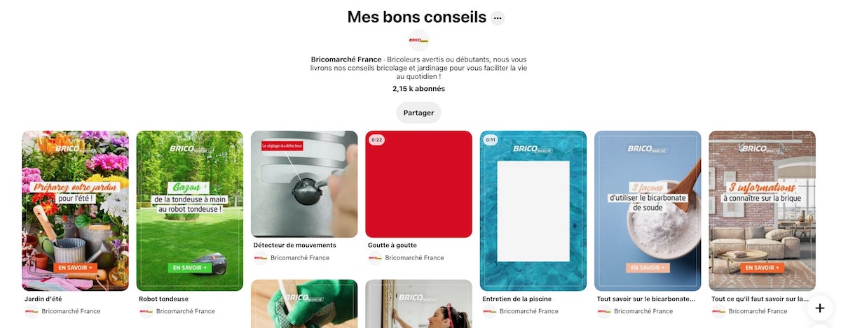 bricomarché pinterest