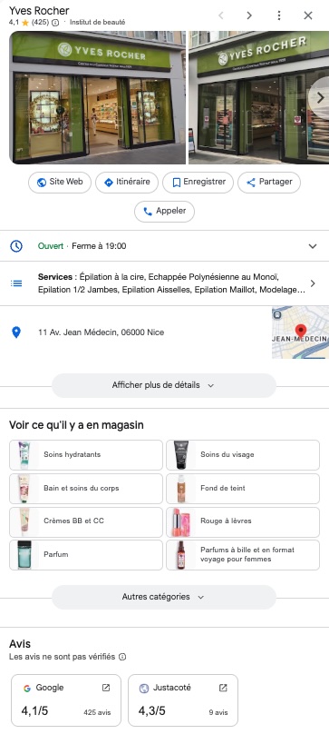 google-business-yves-rocher