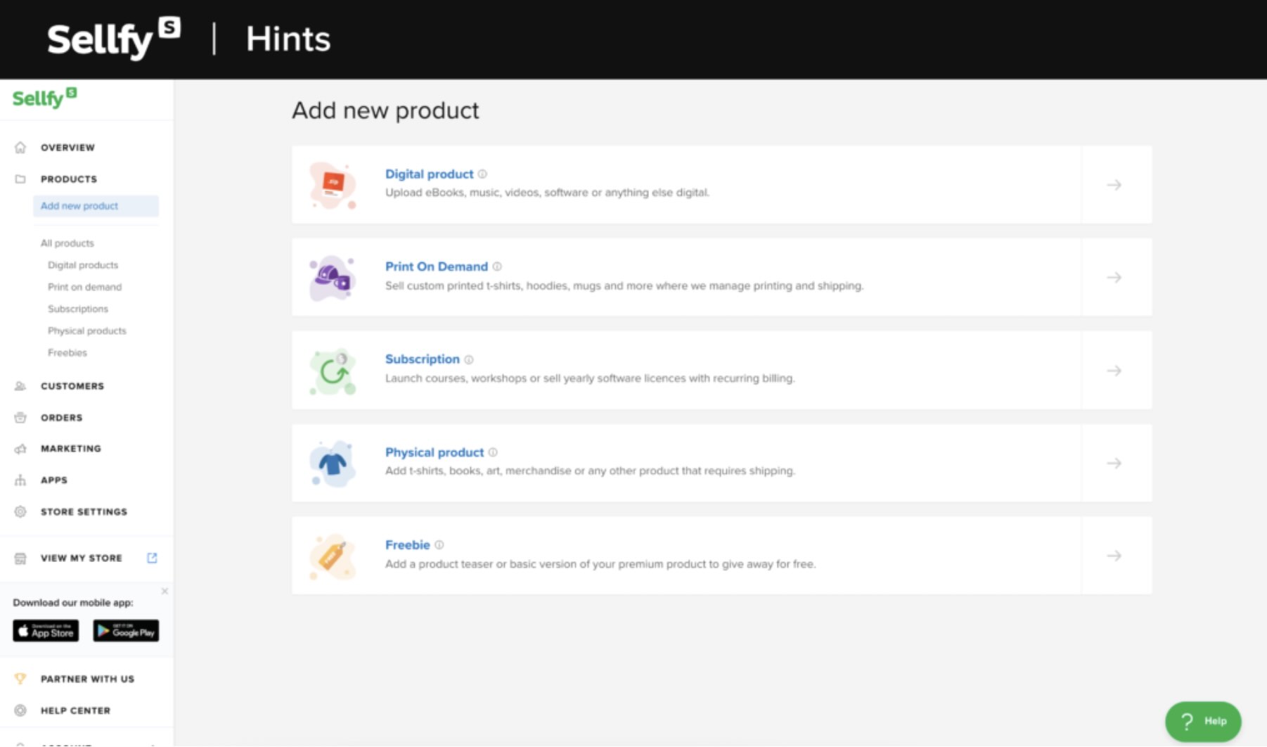 sellfy