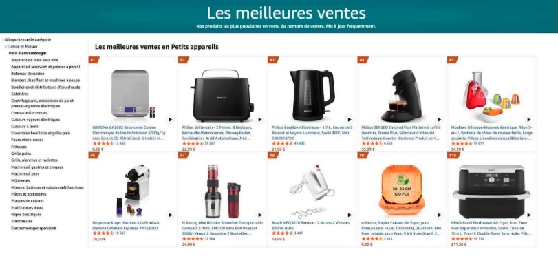 amazon produits