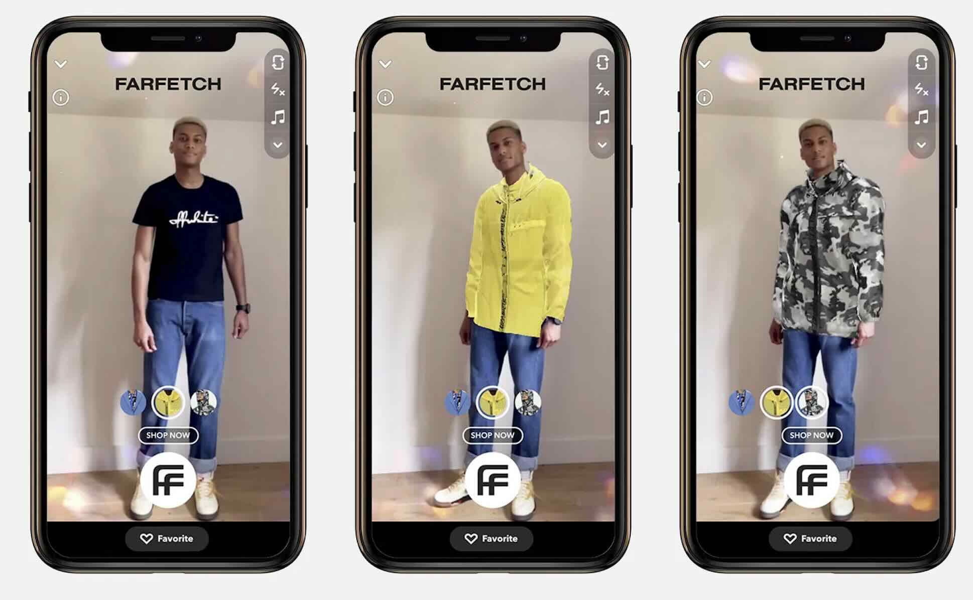 farfetch snapchat