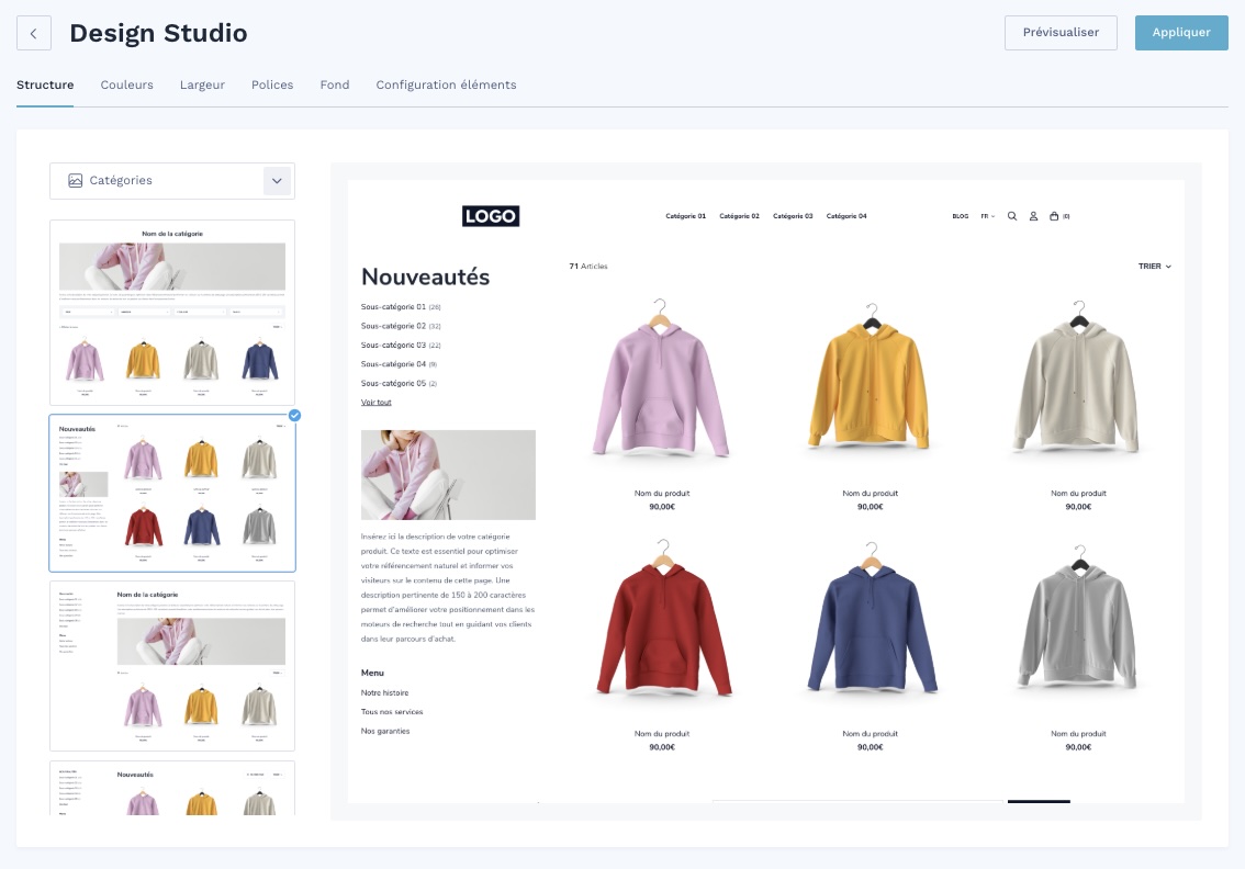 personnalisation theme wizishop