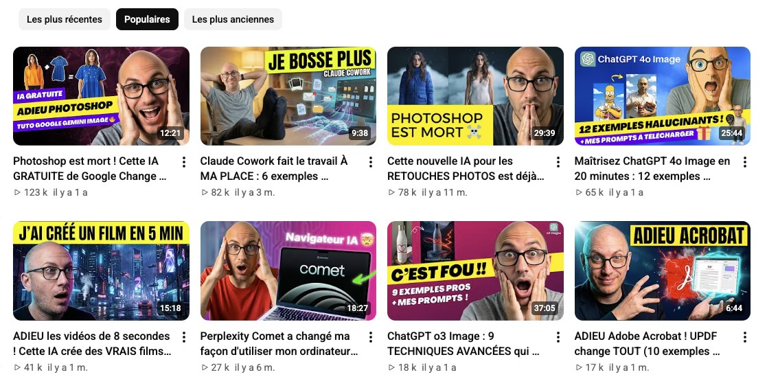 video ia youtube