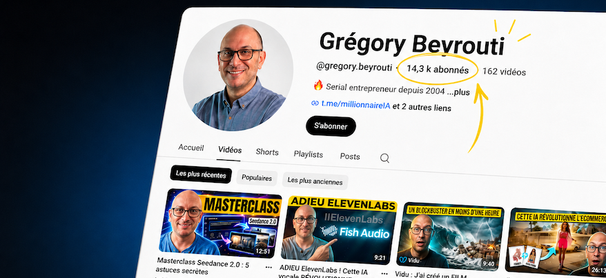 Comment gagner plus d'abonnés YouTube ? De 0 à +10 000 en 1 an [Étude de cas]