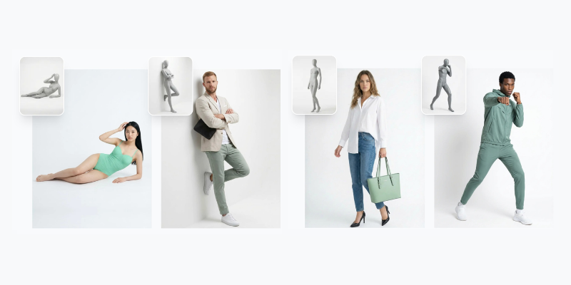 poses