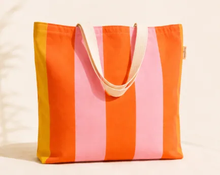 Sac laissé dans le panier
