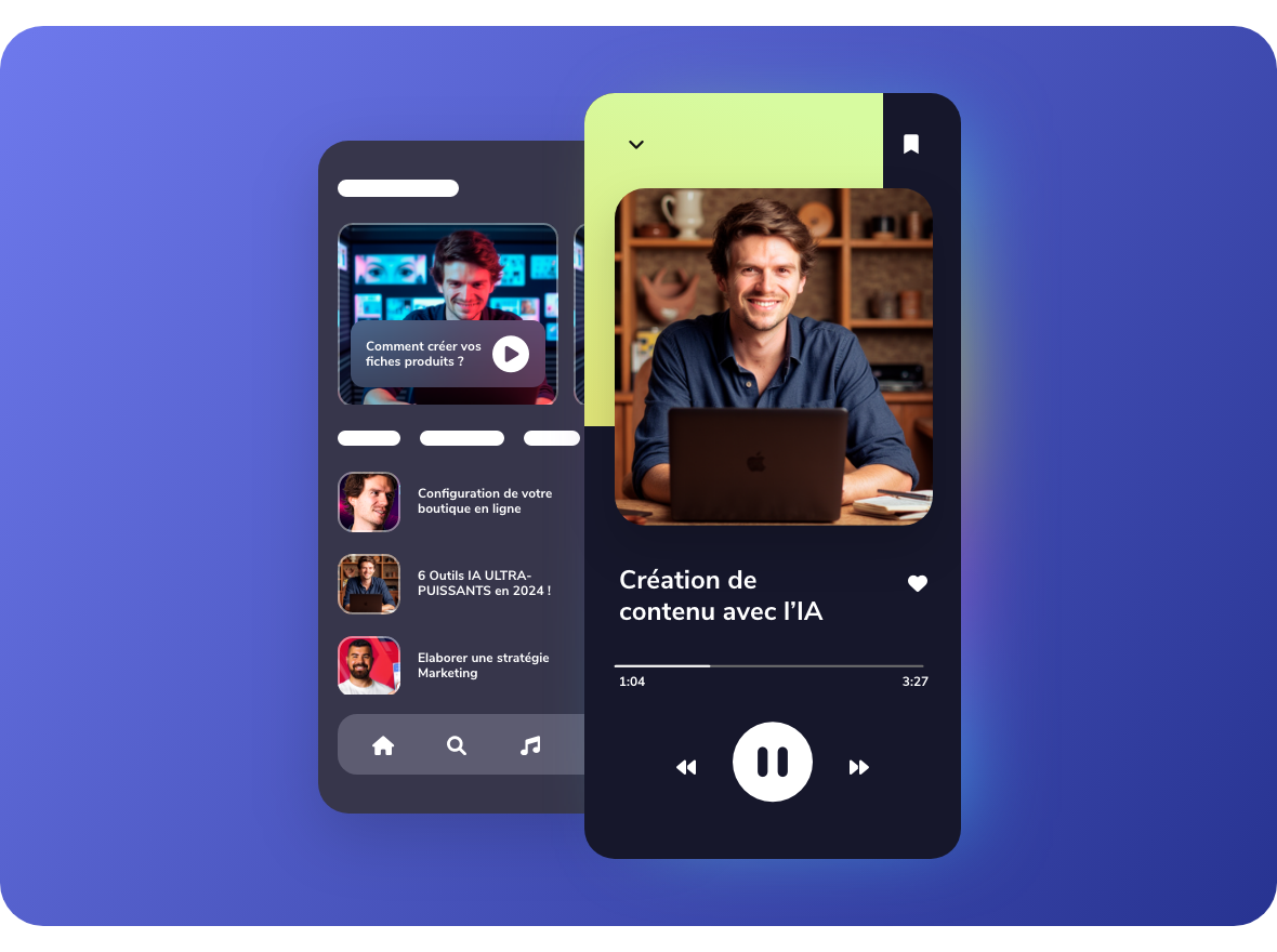 Une formation vidéo complète