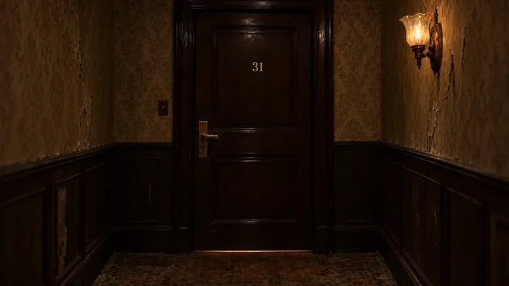La porte de la chambre 31